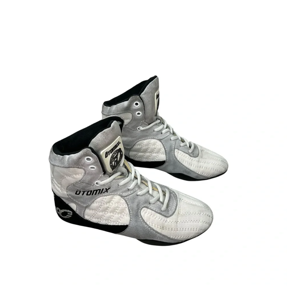 Otomix Stingray WHITE M3000 Bodybuilding Weightlifting MMA Shoes W6 M4.5